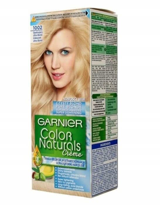 Garnier Color Naturals barvicí krém č. 1002 Opalovací Ultra Blond
