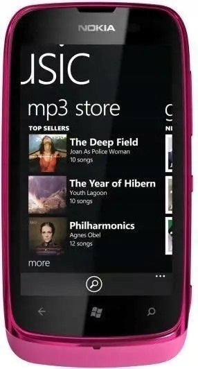 Smartfon Nokia Lumia 610 256 Mb 8 Gb 3G różowy