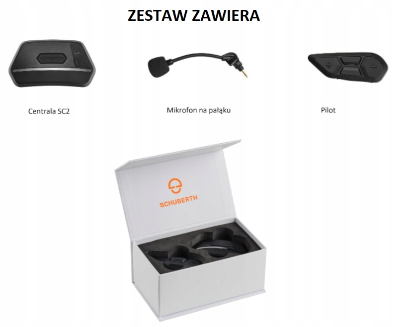Schuberth SC2 Sena 50S interkom do Schuberth C5 Producent Schuberth