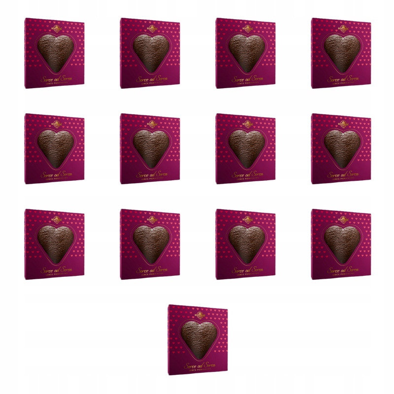 Kopernik Serce piernikowe w czekoladzie 110 g X13
