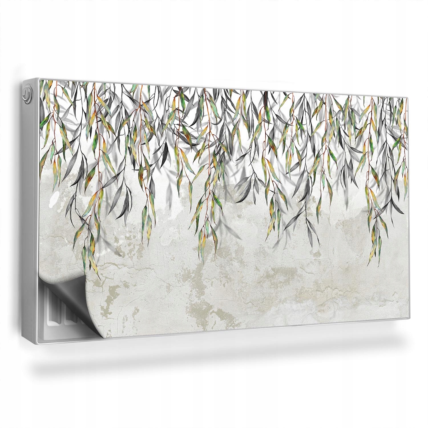 Maskovač radiátoru Magnet Převislé větvičky plačící vrby 110x60