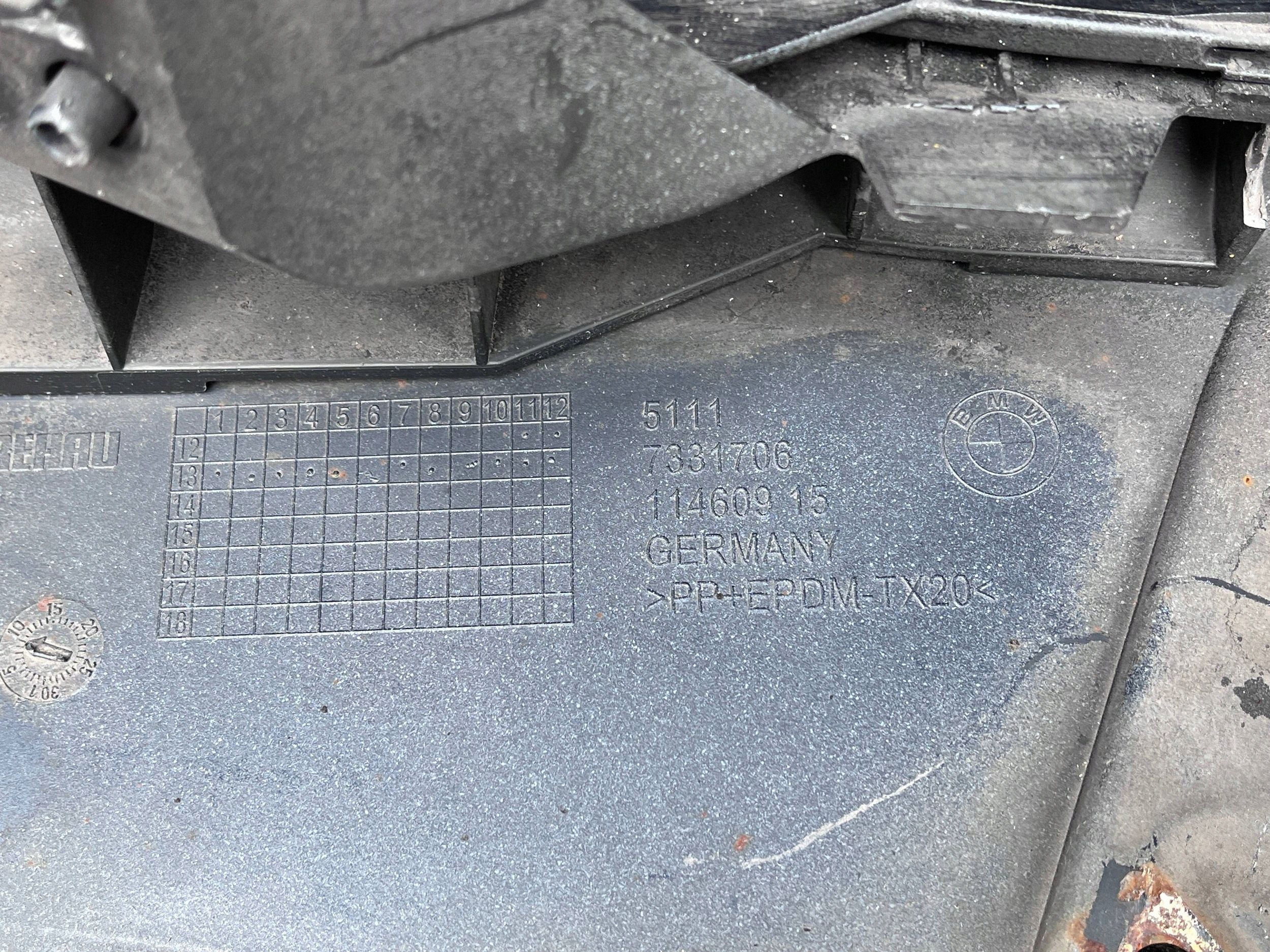 Bmw F10 F11 13- Lift bumper front front