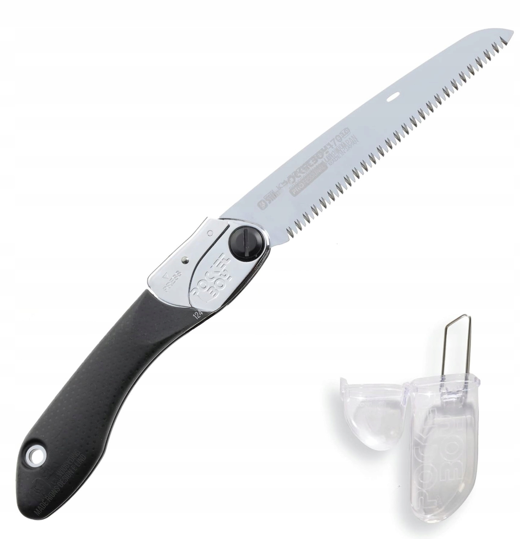 Skládací ruční pila 170 mm Silky PocketBoy Černá Střední zuby Pila