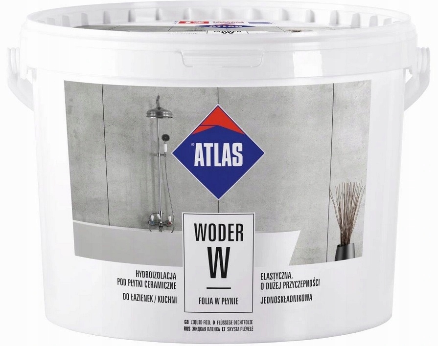 

Atlas Woder W Folia W Płynie Hydroizolacja 10KG