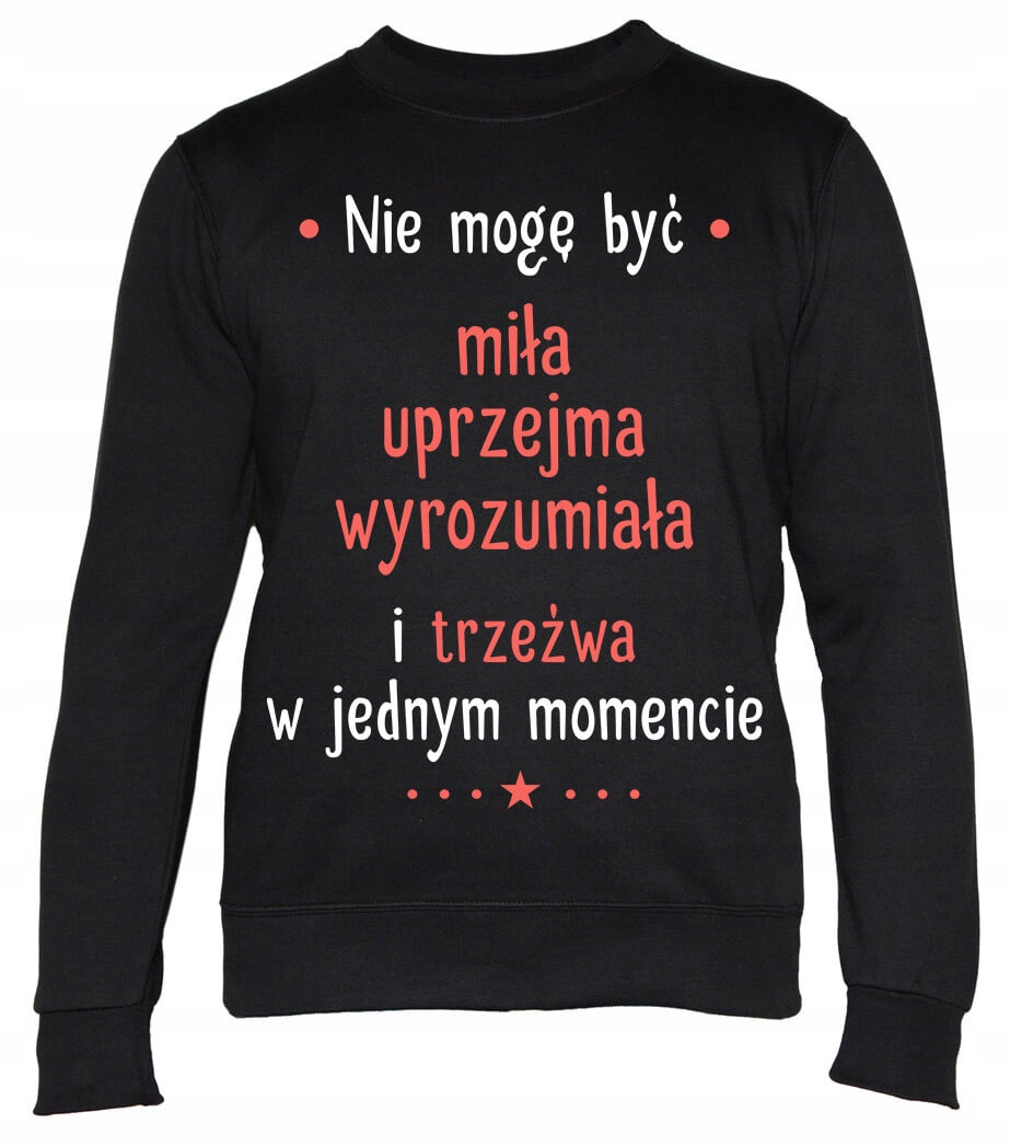 Dámská Mikina I Can't Be Nice, velikost 2XL, černá