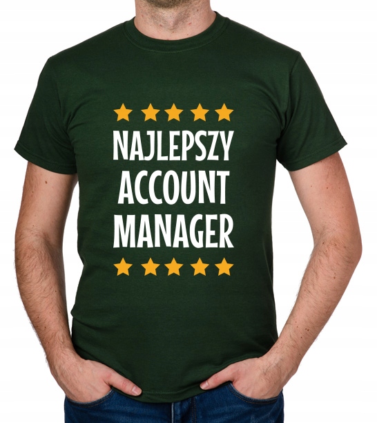 

koszulka Najlepszy Account Manager prezent