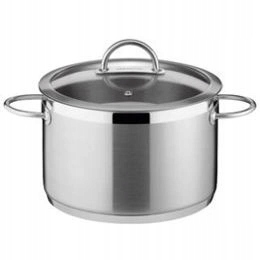 Hrniec so sklenenou pokrievkou priemer 28 cm, objem 11 litrov