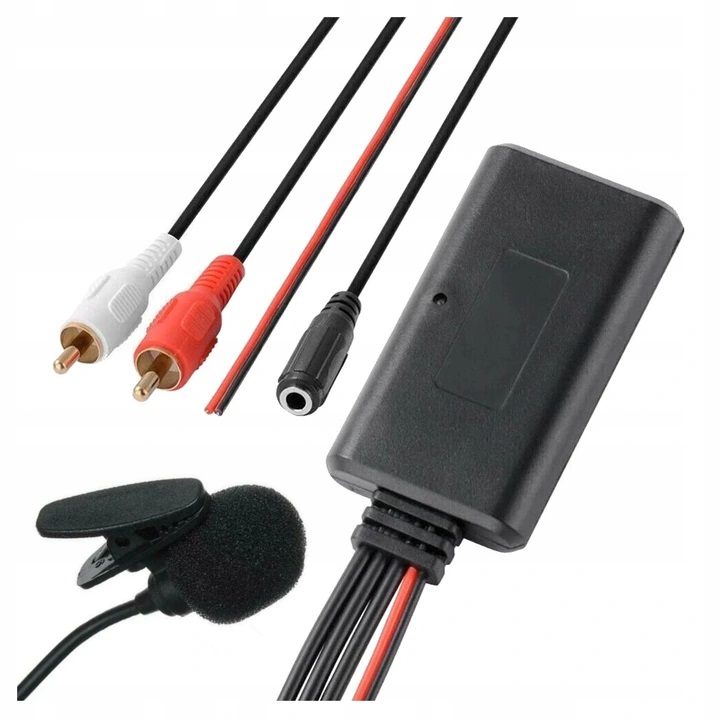 

Adapter Bluetooth Radia Samochodowego Rca Aux MIC