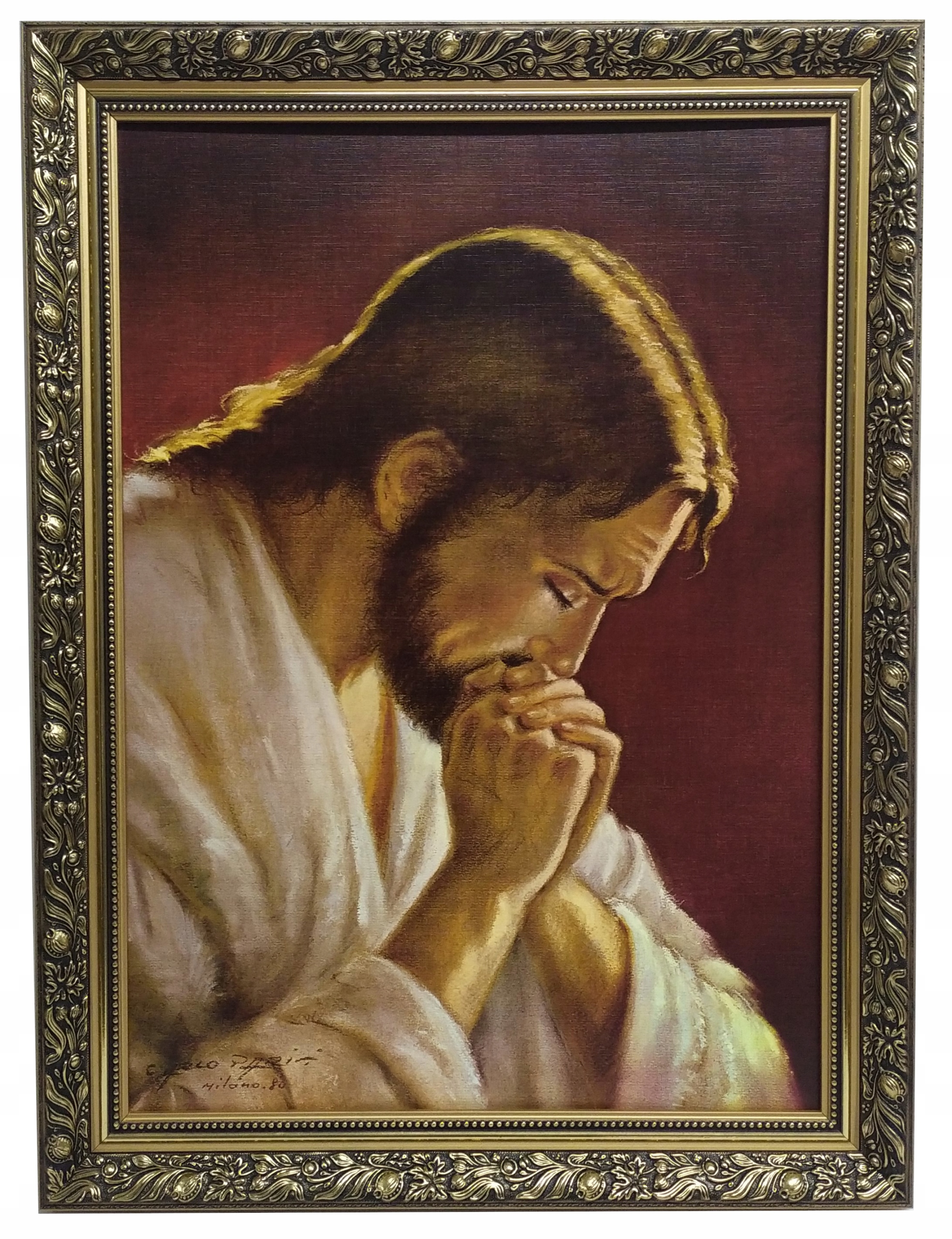 

Święty Obraz Na Ścianę 60X80 Jezusa Modlącego Się