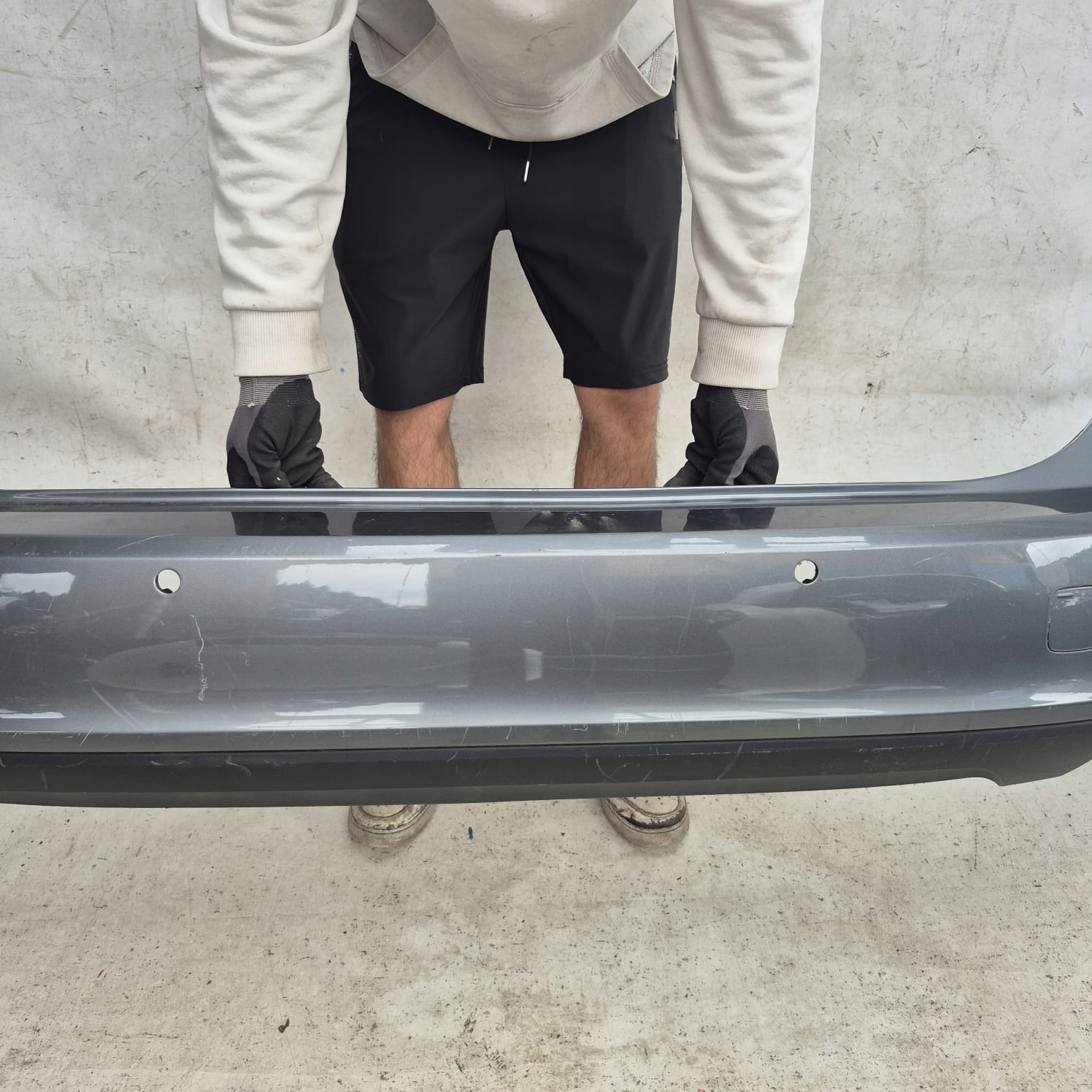 VOLVO V90 16-20 Stoßstange heck hinten PDC