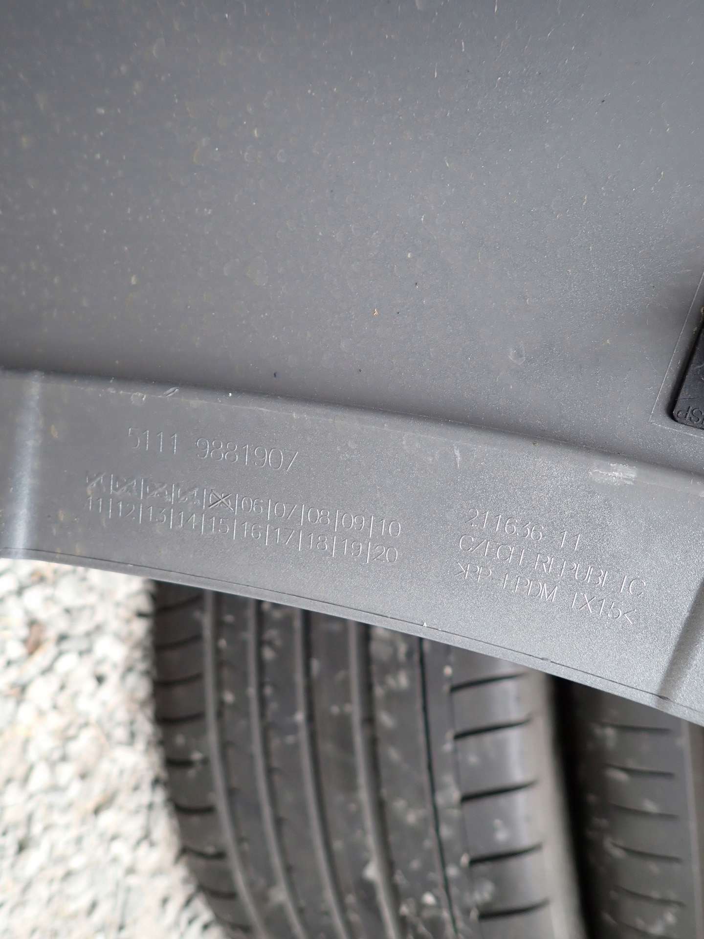 bumper front front BMW X1 IX1 U11 M PAKIET 2022
