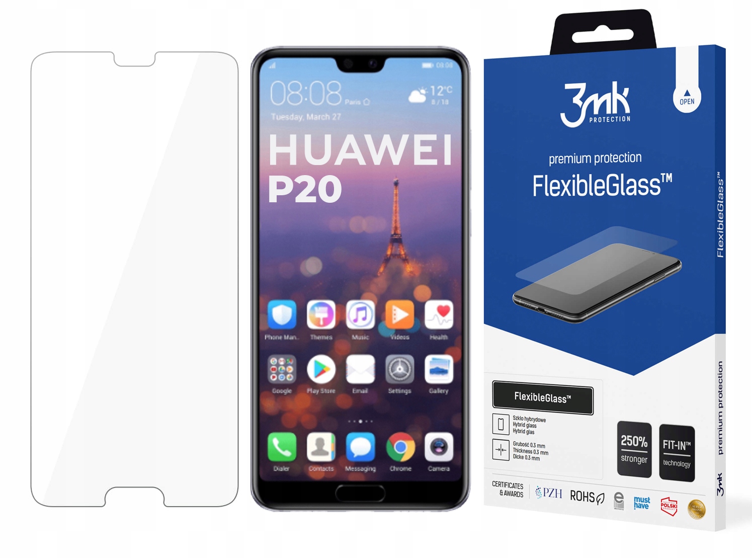 

3mk FlexibleGlass szkło do Huawei P20