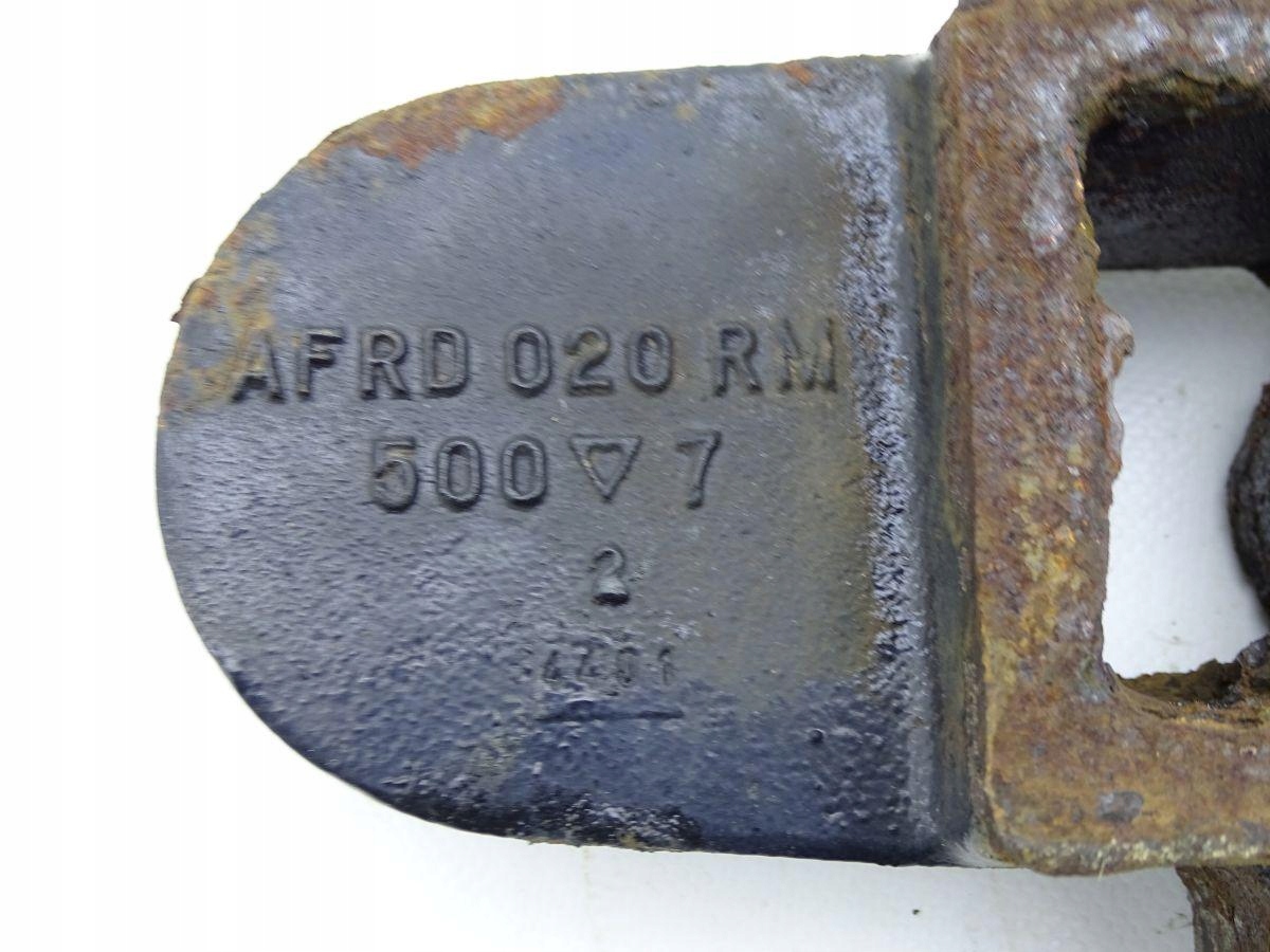 AFRD020 - DAF LF 45 55 01-ШАЙБА РЕСОРИ ПРАВА ПЕРЕДНЯ 22,5