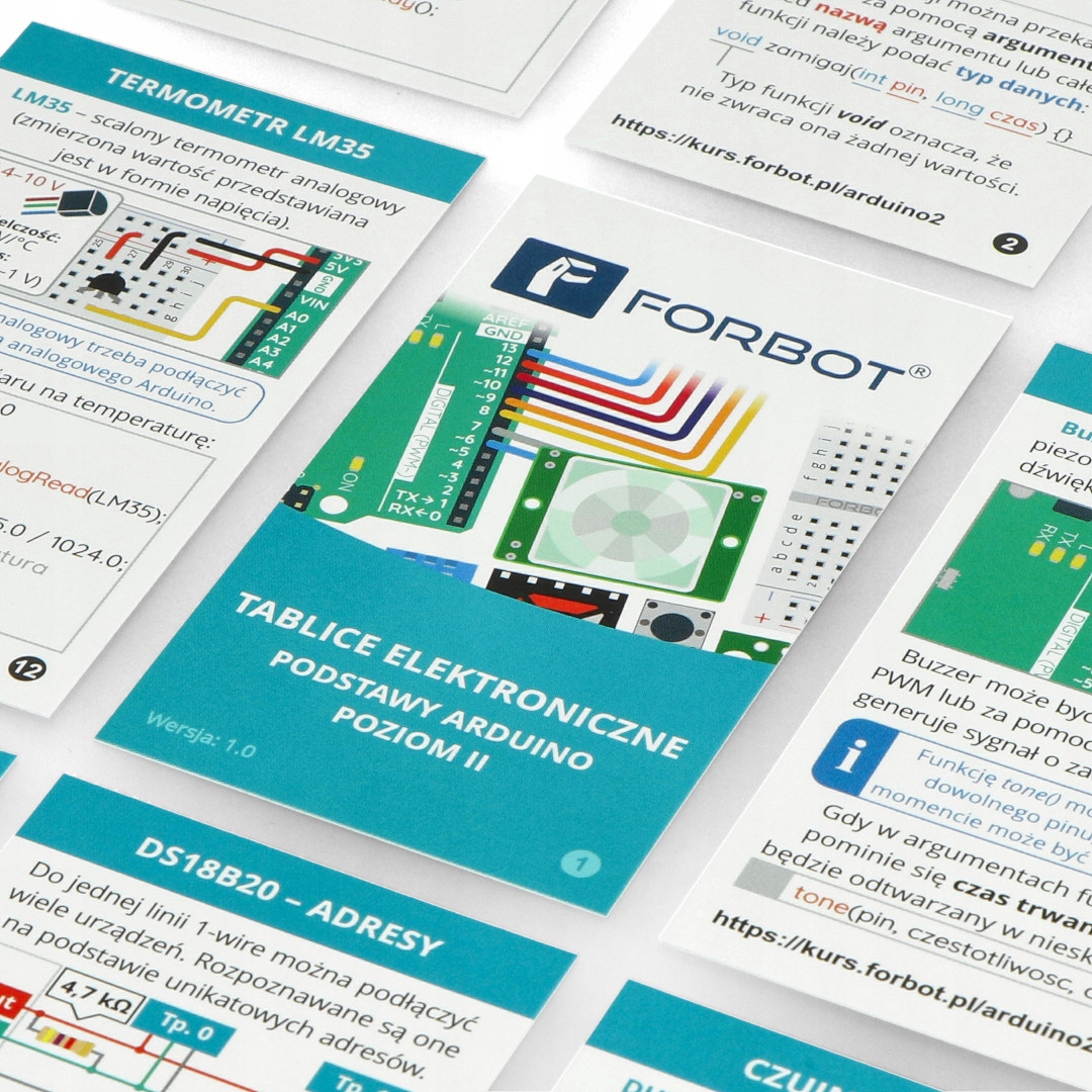 

Forbot tablice elektroniczne do kursu Arduino p II