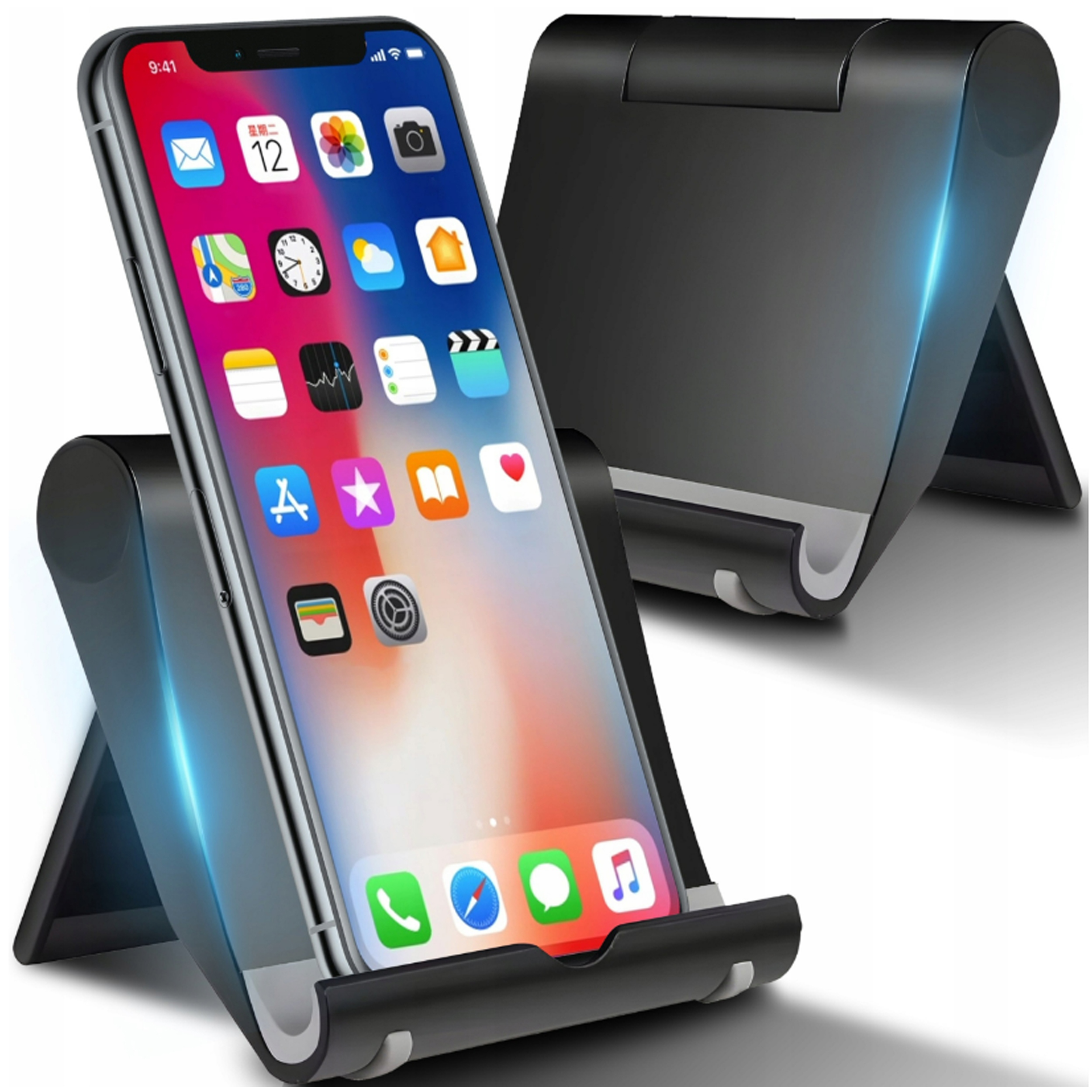 PODSTAWKA UCHWYT BIURKOWY UNIWERSALNY STOJAK pod TELEFON lub na TABLET