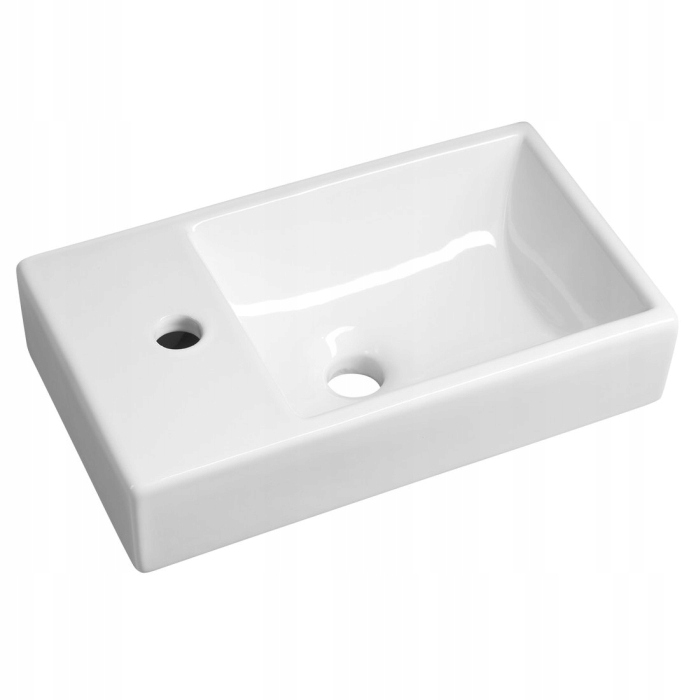 Sapho Minos Keramické umývadlo 45x26 cm ľavé 4757