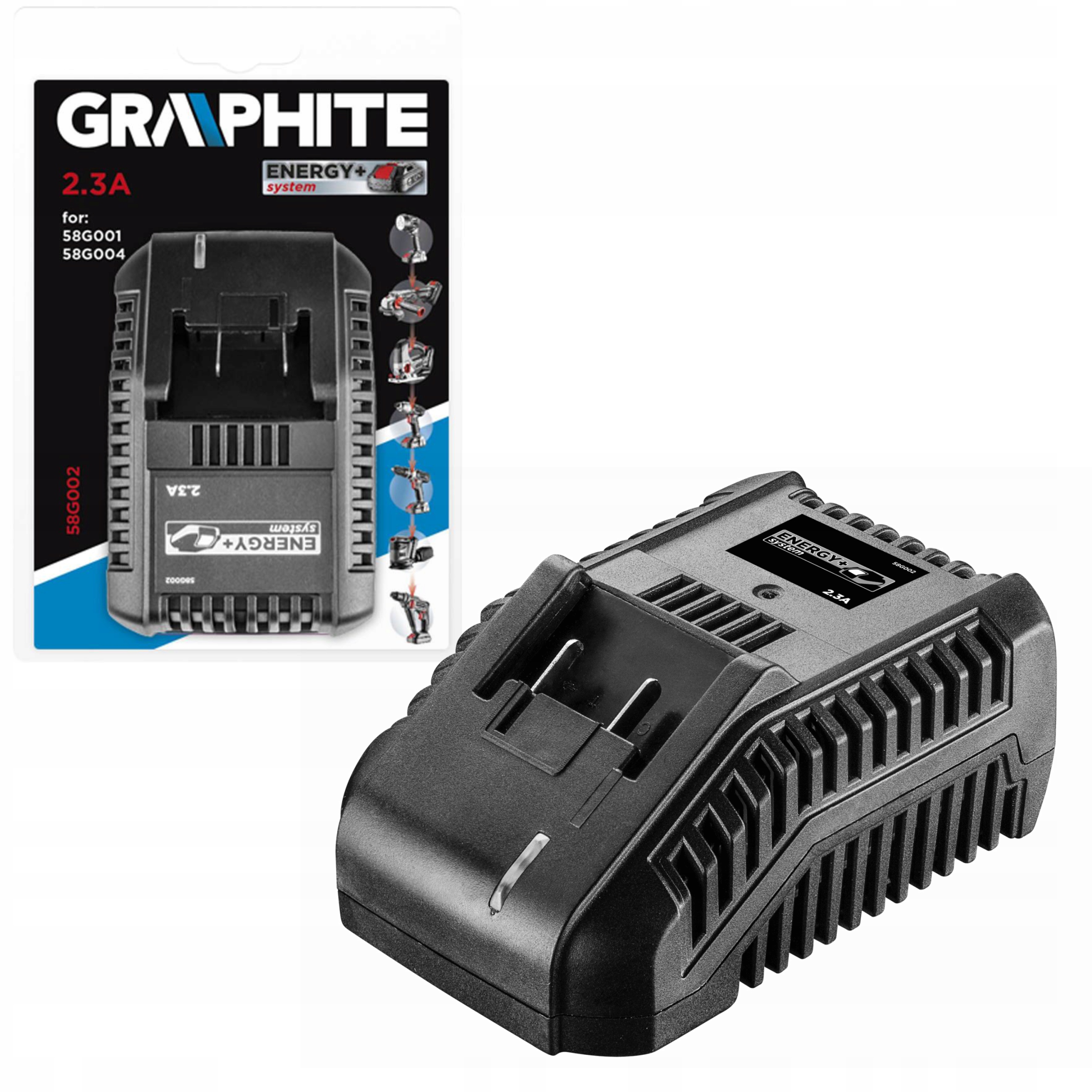 

Ładowarka Do Akumulatorów Li-Ion Graphite Energy+