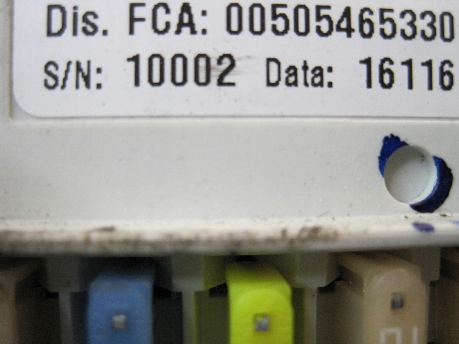 Moduł skrzynka bezpieczników Alfa Romeo Giulia 503441720009 Producent Alfa Romeo OE