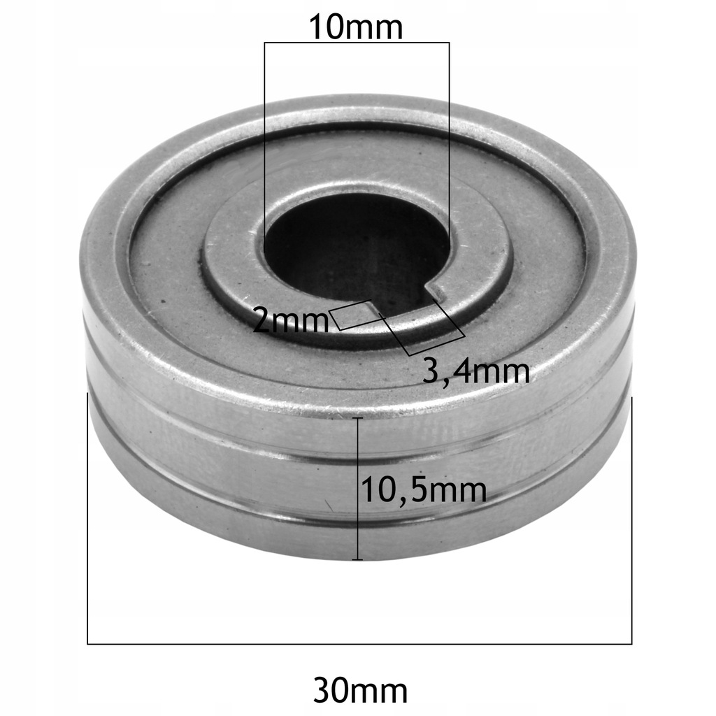Vogelmann Rolka podajnika drutu MIG 0,6-0,8 V Stal Spawarka Marka Vogelmann