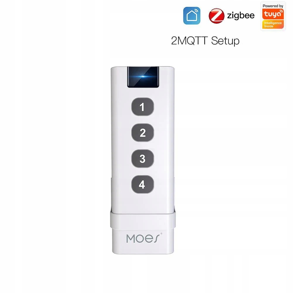 

Pilot włącznik 4 kanały Zigbee 12 scen Tuya Smart