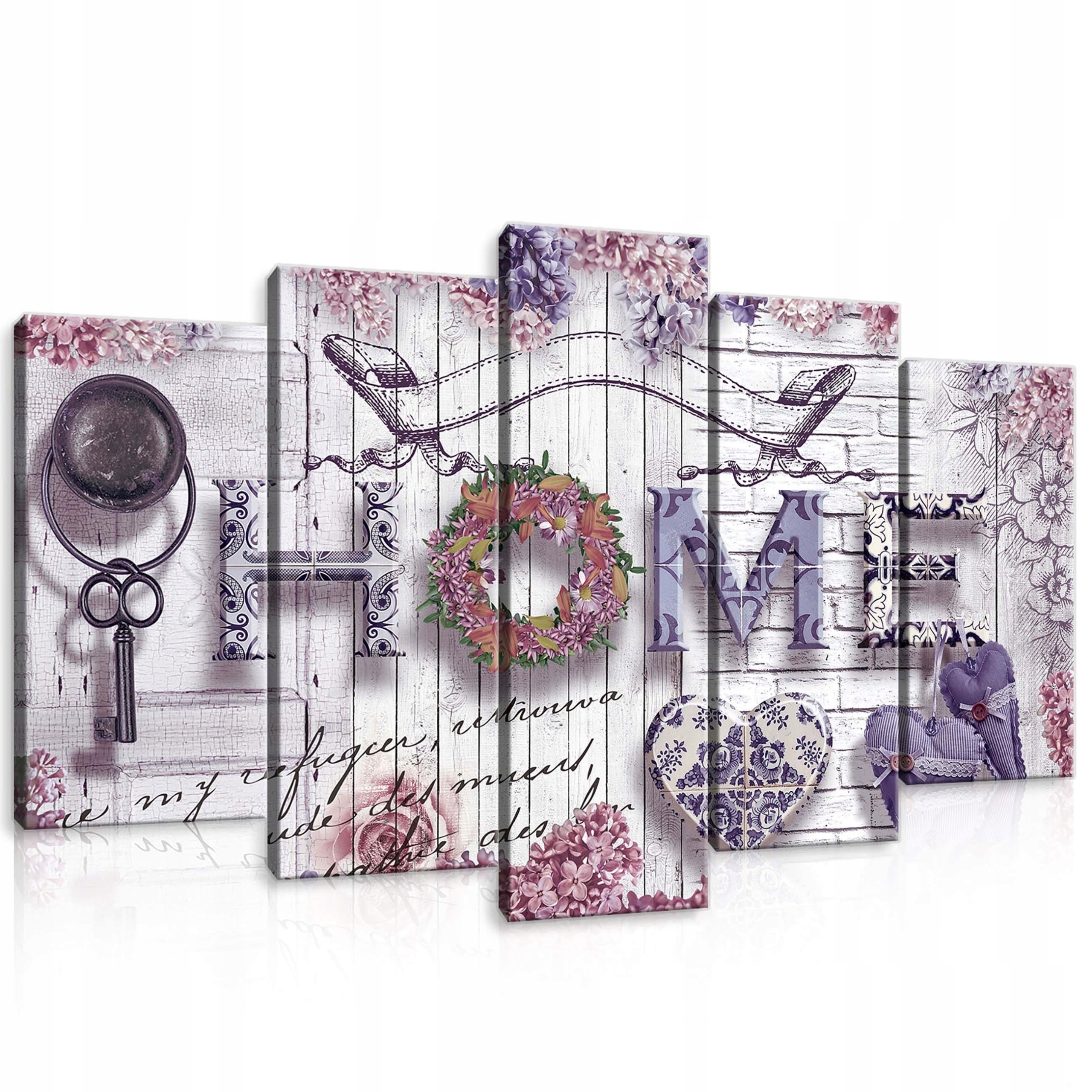 Obraz 100x60 Útulný dům interiérový design vintage rustikální láska rodina