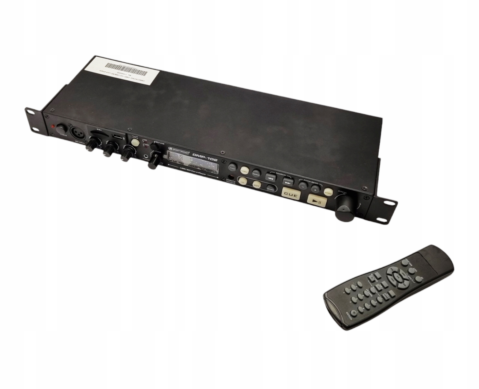 Odtwarzacz CD/MP3 Omnitronic DMP-102 Pilot + ETUI ! Marka Omnitronic