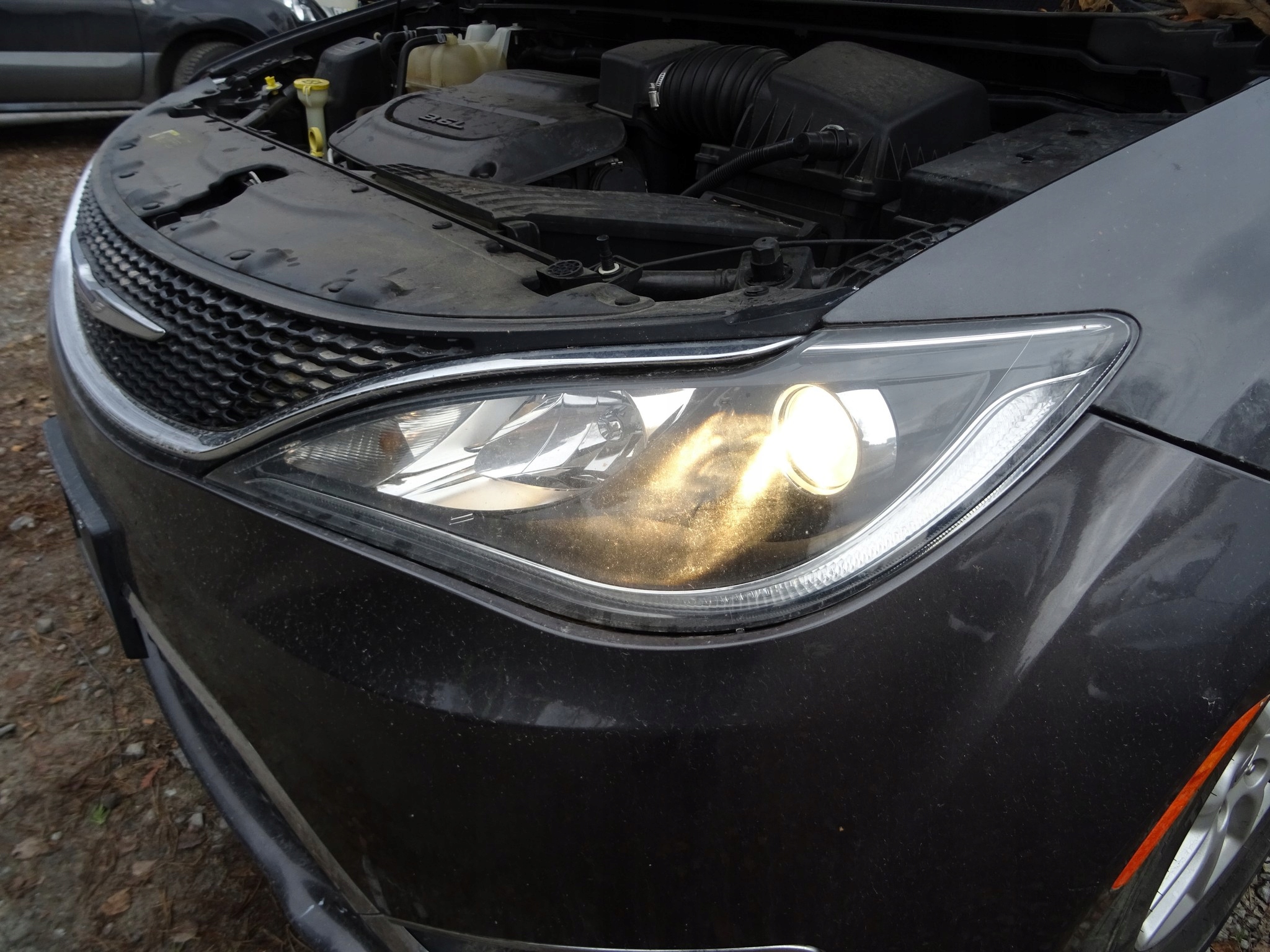 CHRYSLER PACIFICA II бампер капот Радиатор комплектный перед