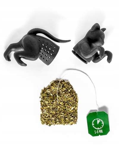 

Zaparzacz Do Herbaty Kotek Silikonowy Do Ziółszary