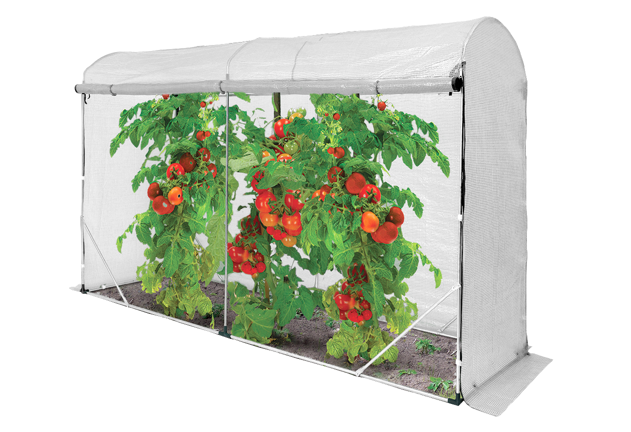 Skleníkový tunel na Rajčata 3x1,8 m Fólie Bílý pro zahradu Silný