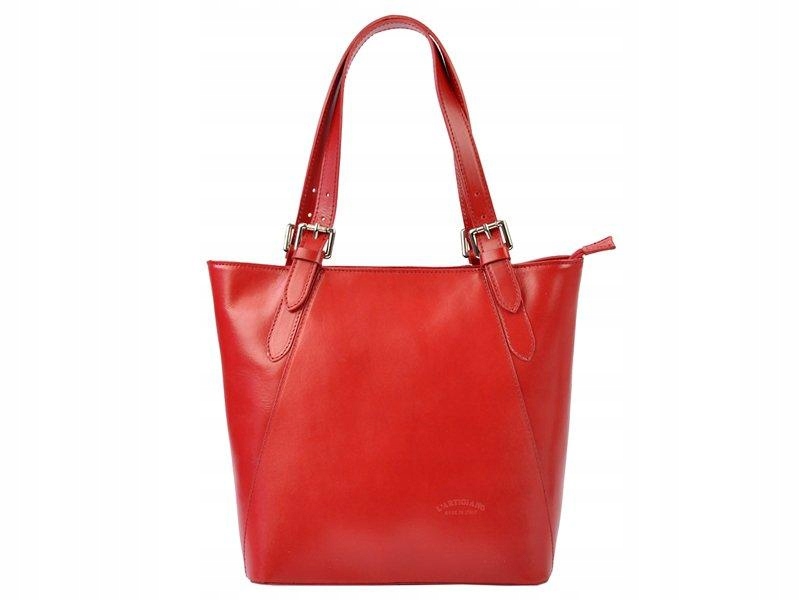

Duża Torba Shopper Na Zakupy Ze Skóry Naturalnej