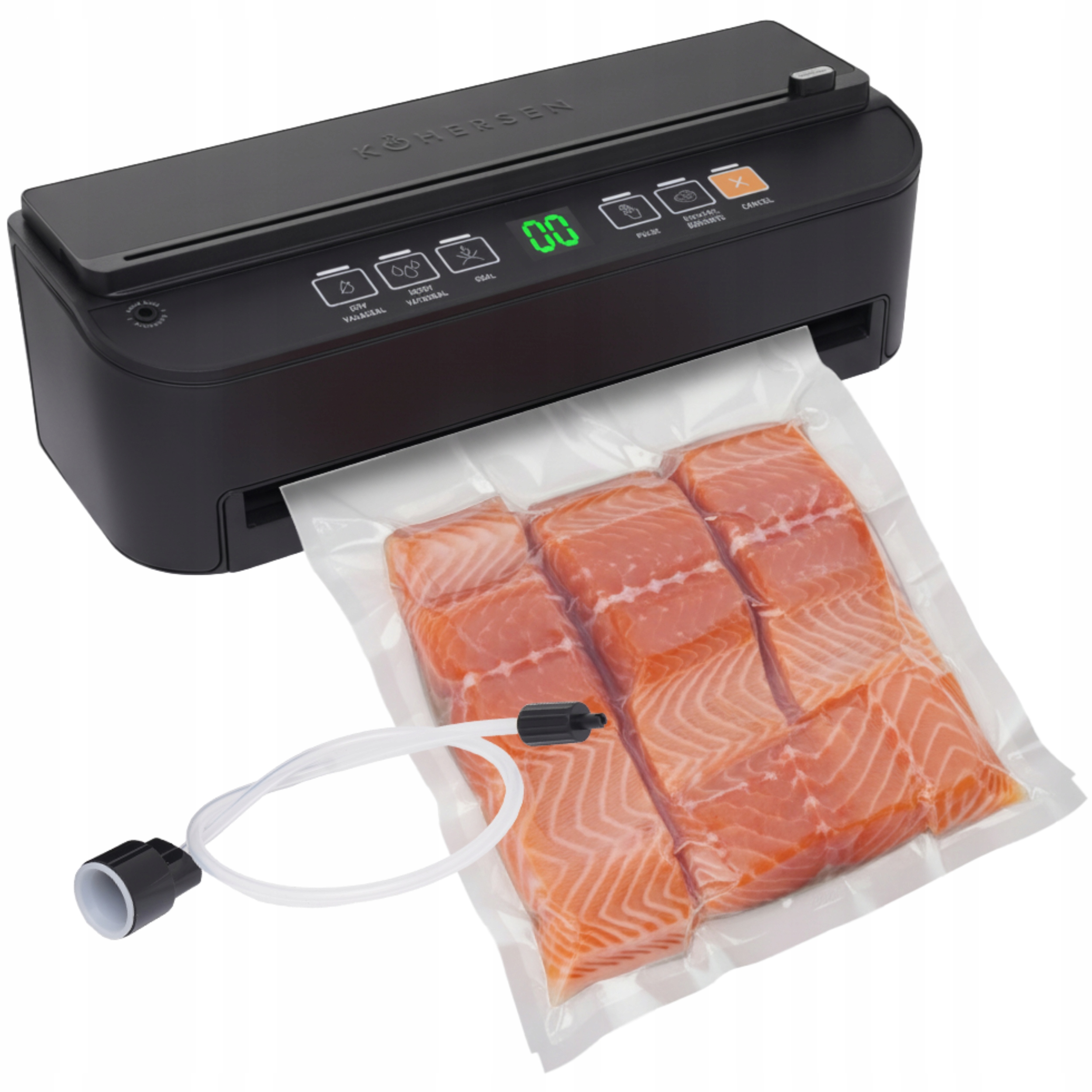 Zgrzewarka Próżniowa do Żywności Pakowarka Folii Jedzenia Kohersen Expert