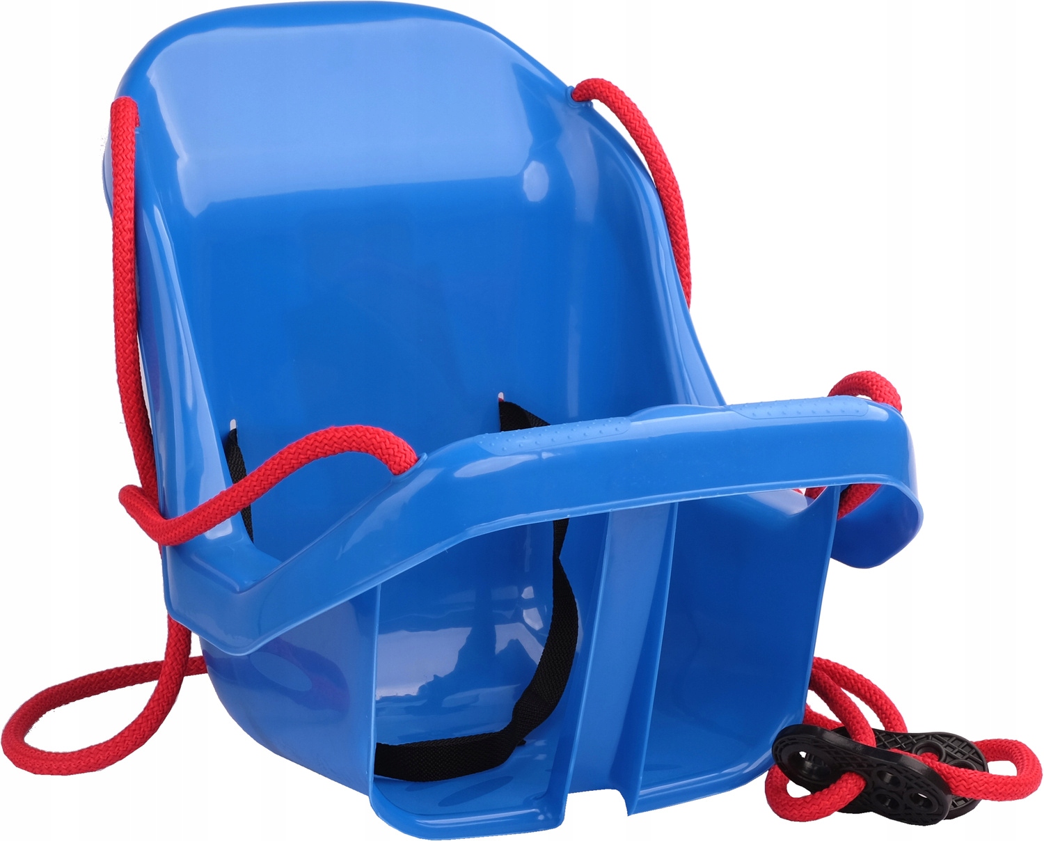 DUŻA HUŚTAWKA KUBEŁKOWA Z PASAMI Atesty 7 Kolorów Szerokość produktu 38 cm