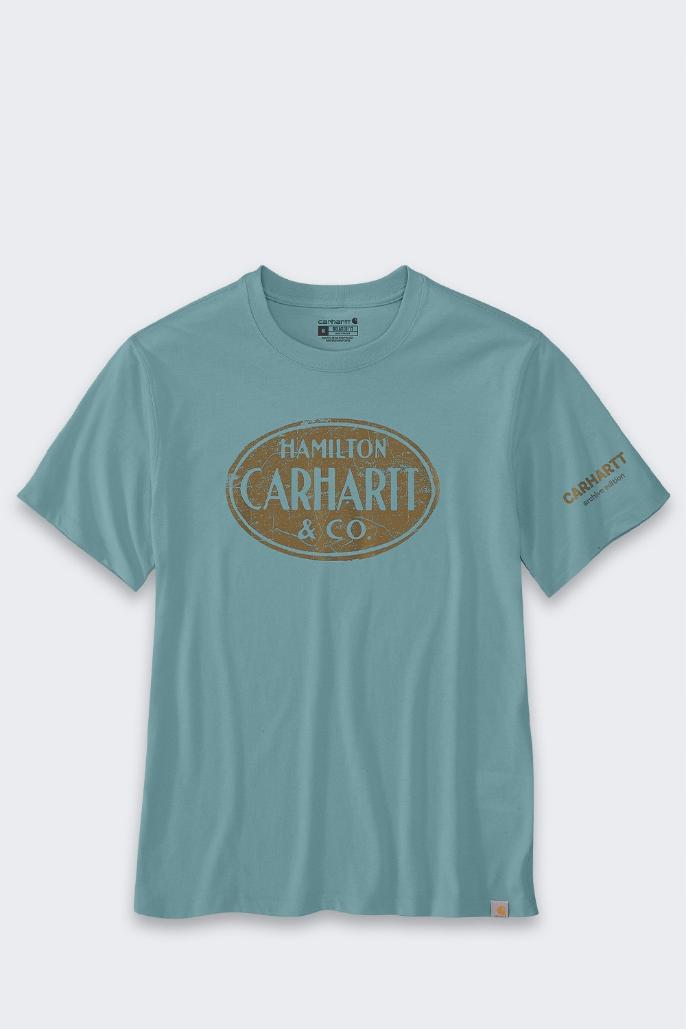 Tričko Carhartt Hamilton Graphic SummerBlue