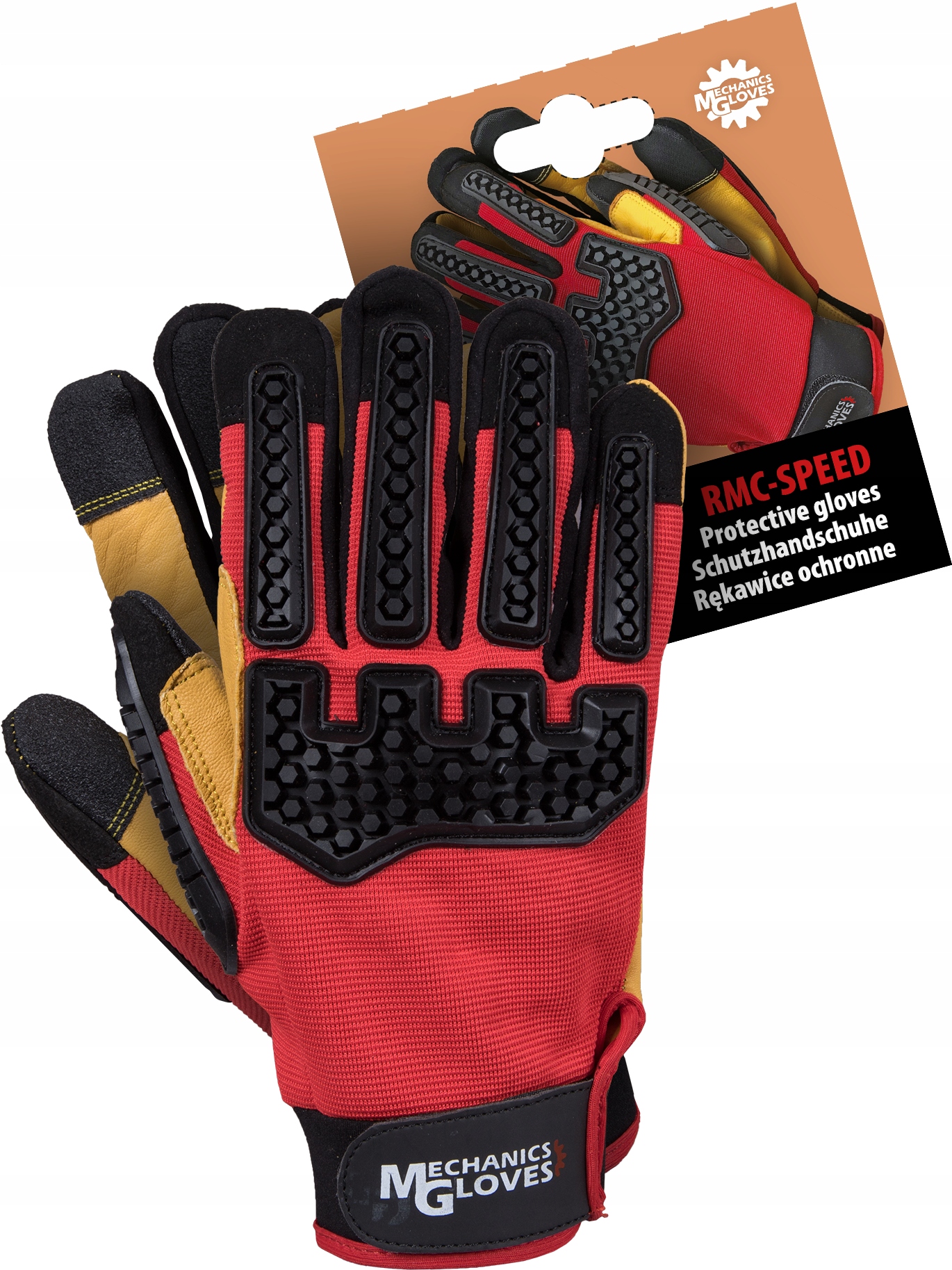 

Rękawice ze skóry koziej Mechanics Gloves Speed