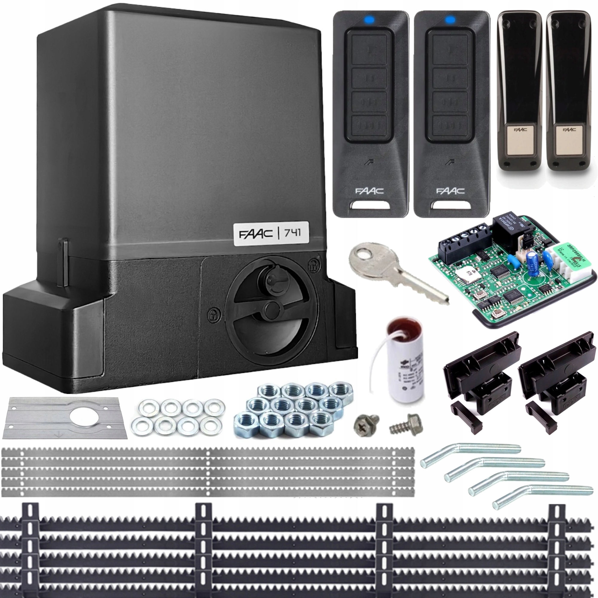 Sada Delta 3 Faac 741 900 2xPILOT 5x Lišta