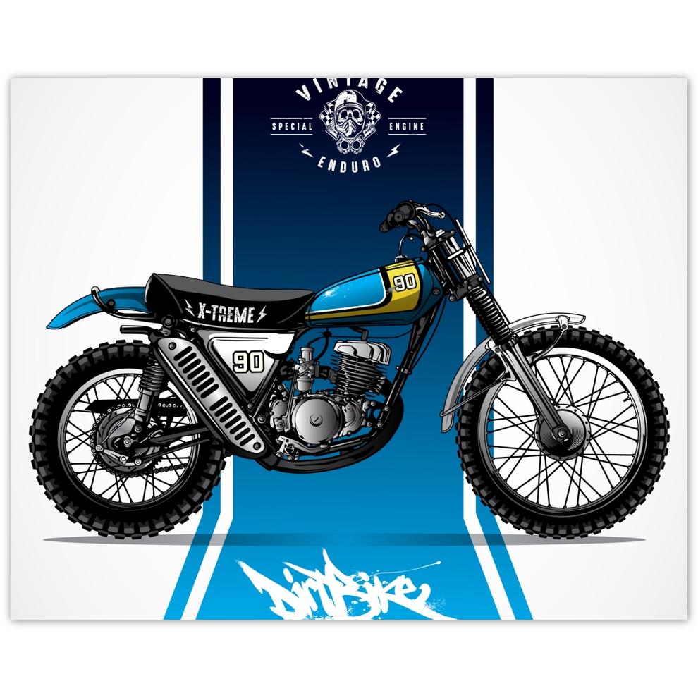 

Plakat 50x40 Motocykl Motory Motocykle