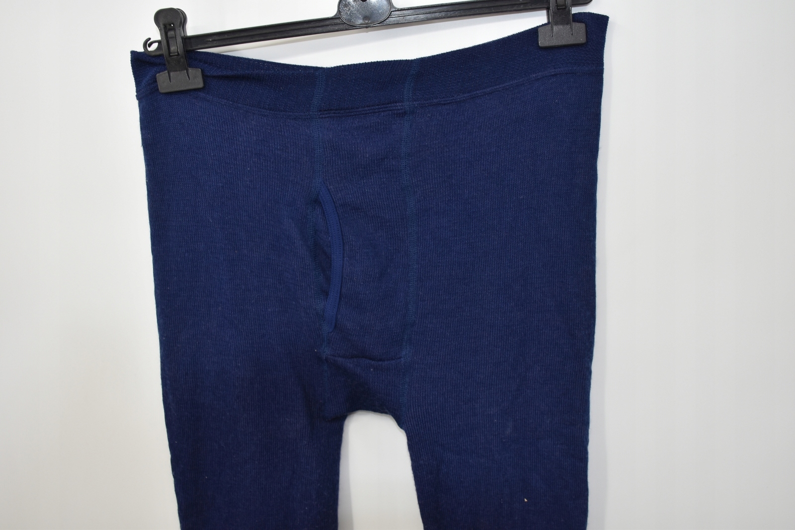 Ullfrotte Woolpowe getry leginsy kalesony męskie merino L 54-56 Kolor niebieski