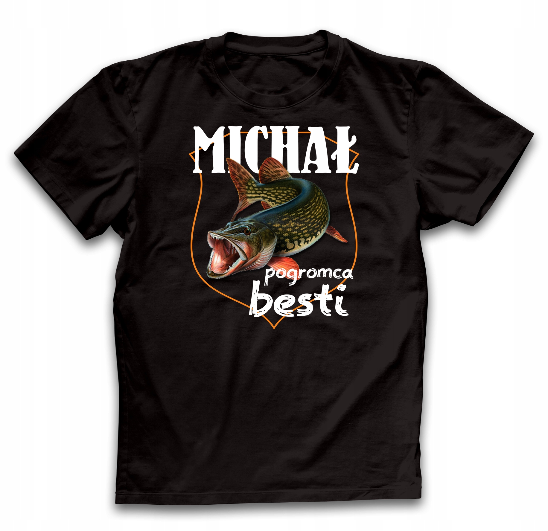 

Koszulka dla wędkarza z imieniem Pogromca roz.S