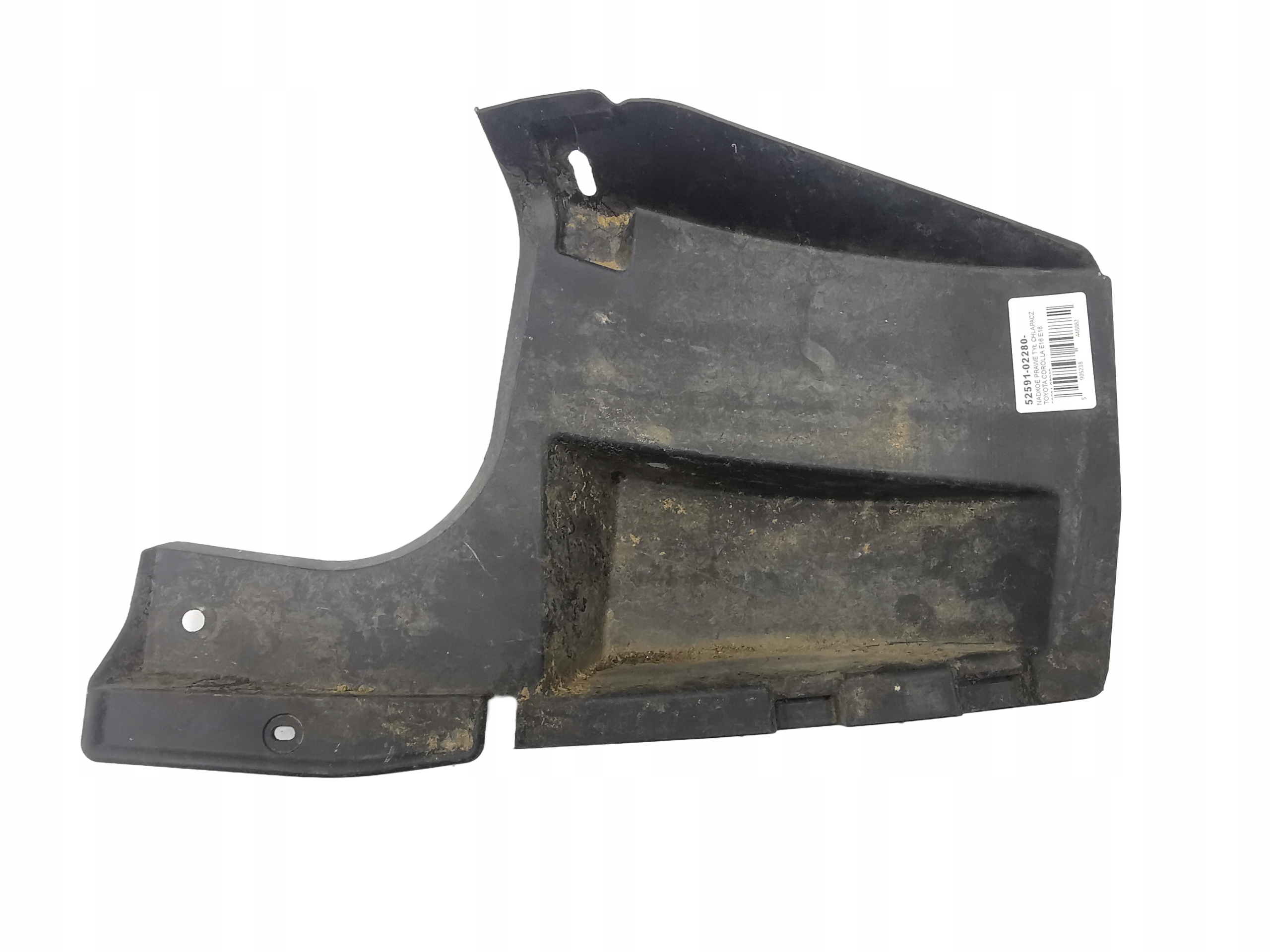 NADKOE rechts heck Schmutzfänger TOYOTA COROLLA E16 E18 52591-02280