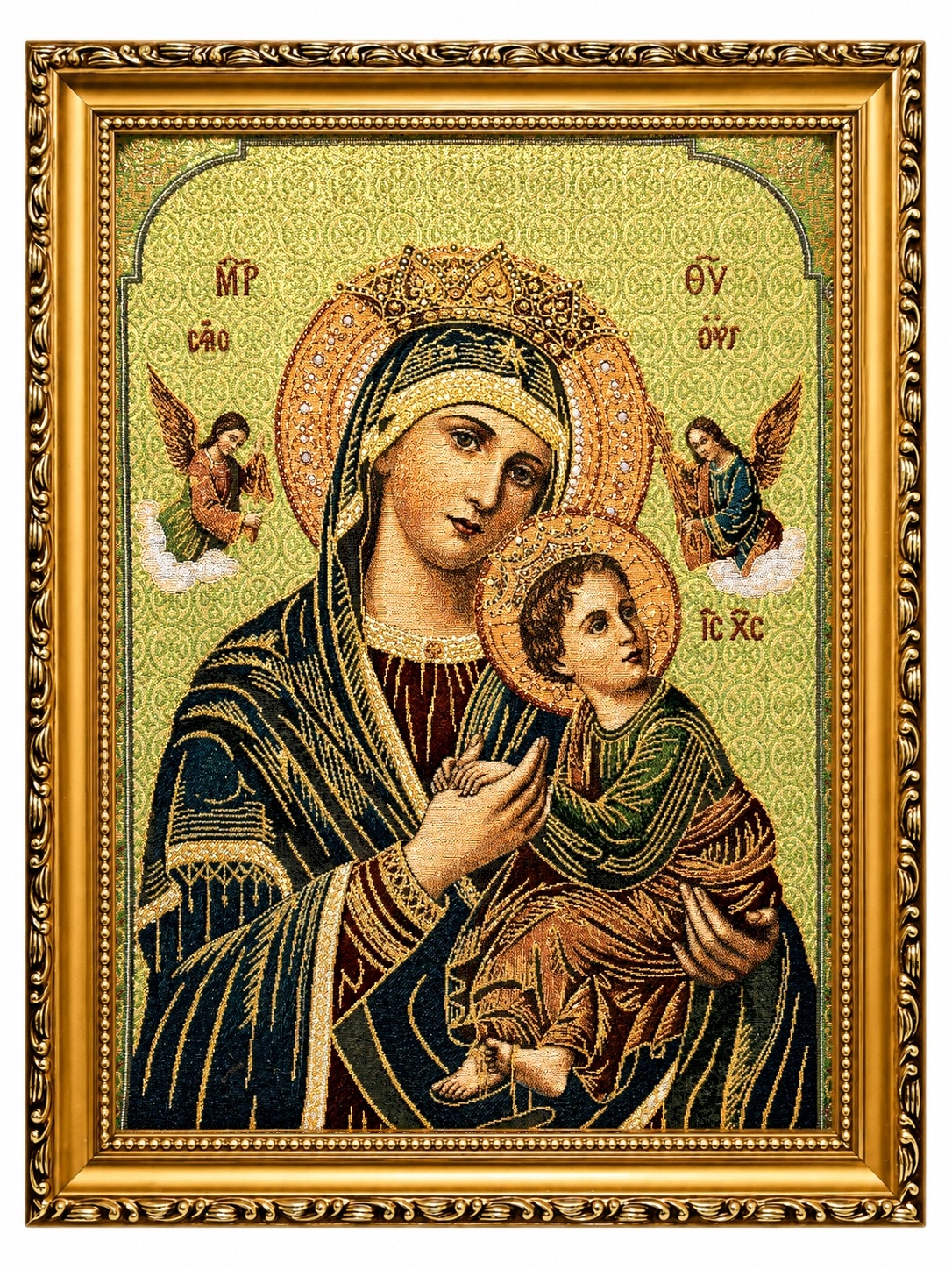 Vyšívaný obraz Panna Maria s neustálou pomocí 32x42 cm 3040S55