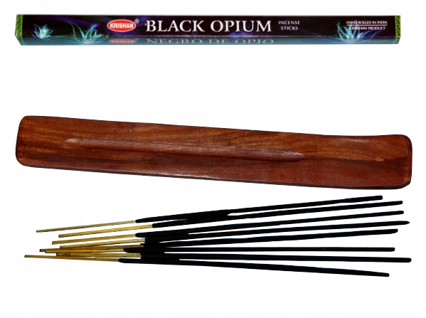 

Czarne Opium - Kadzidełka Krishan 8 szt. Handmade