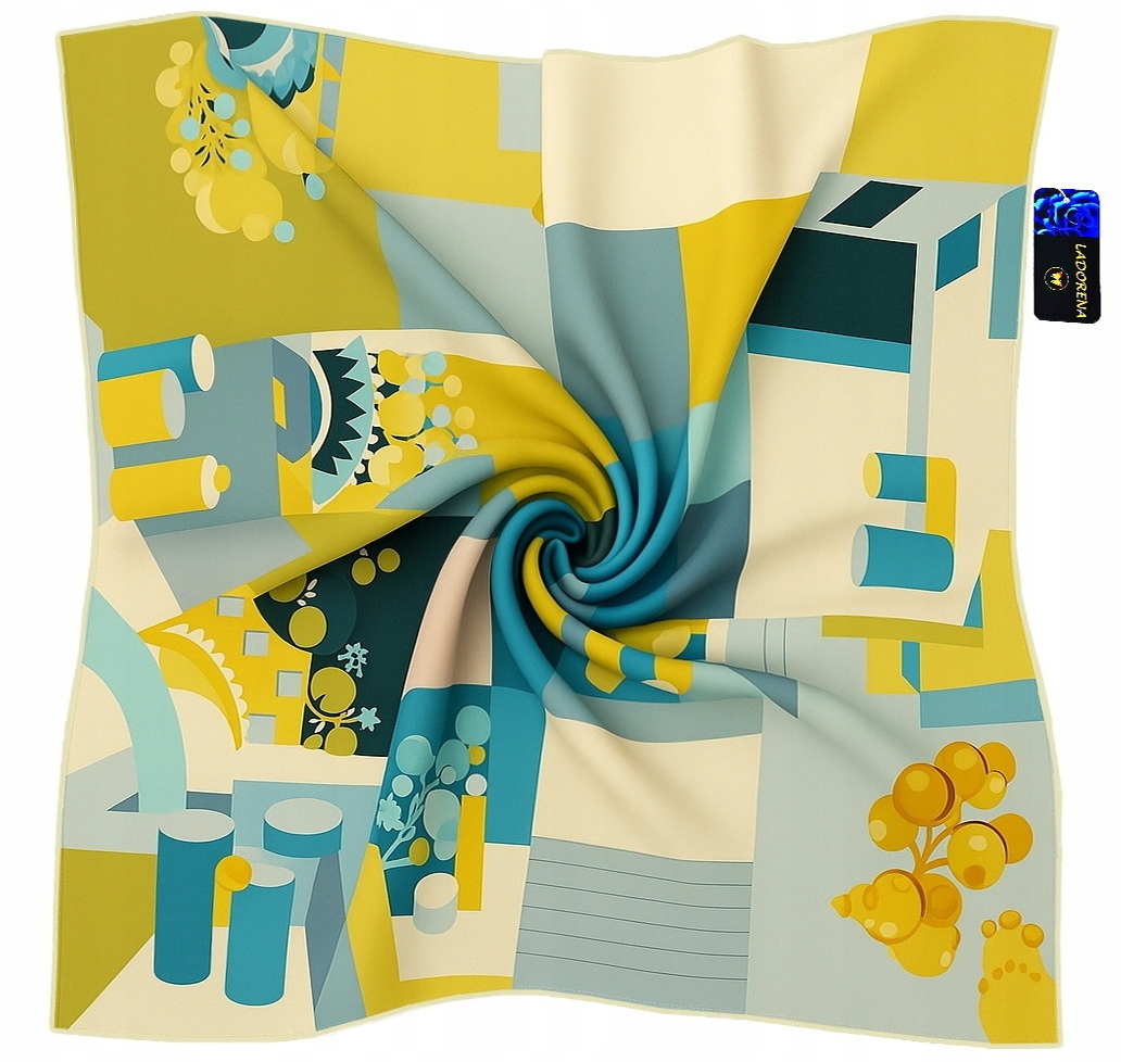 Hedvábný Šátek 100% Přírodní Morušový Hedvábí, Prémiová Kvalita+