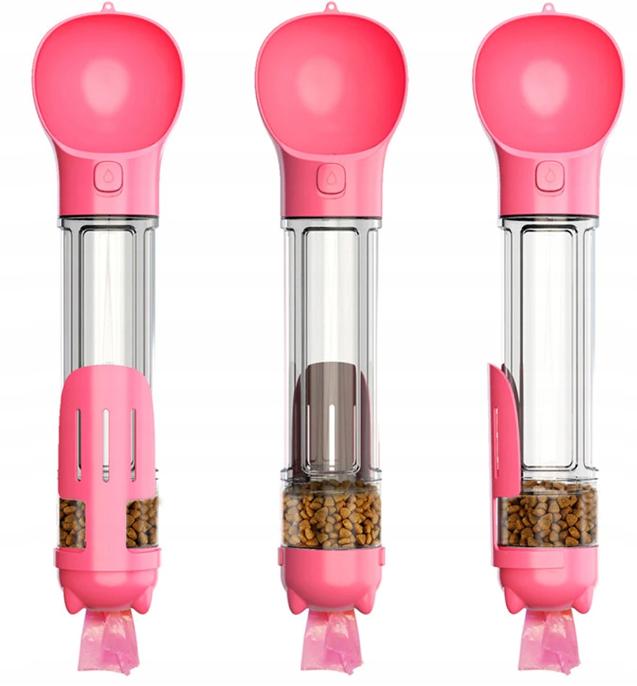 Levně Skládací (cestovní) plastová Reverse růžová 0,5 l