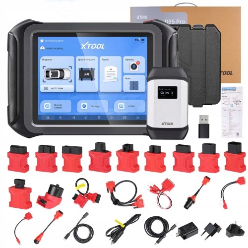 Xtool D9S Pro Skaner Tester Diagnostyczny OBD2 DoIP & Can Fd Wifi j.Polski