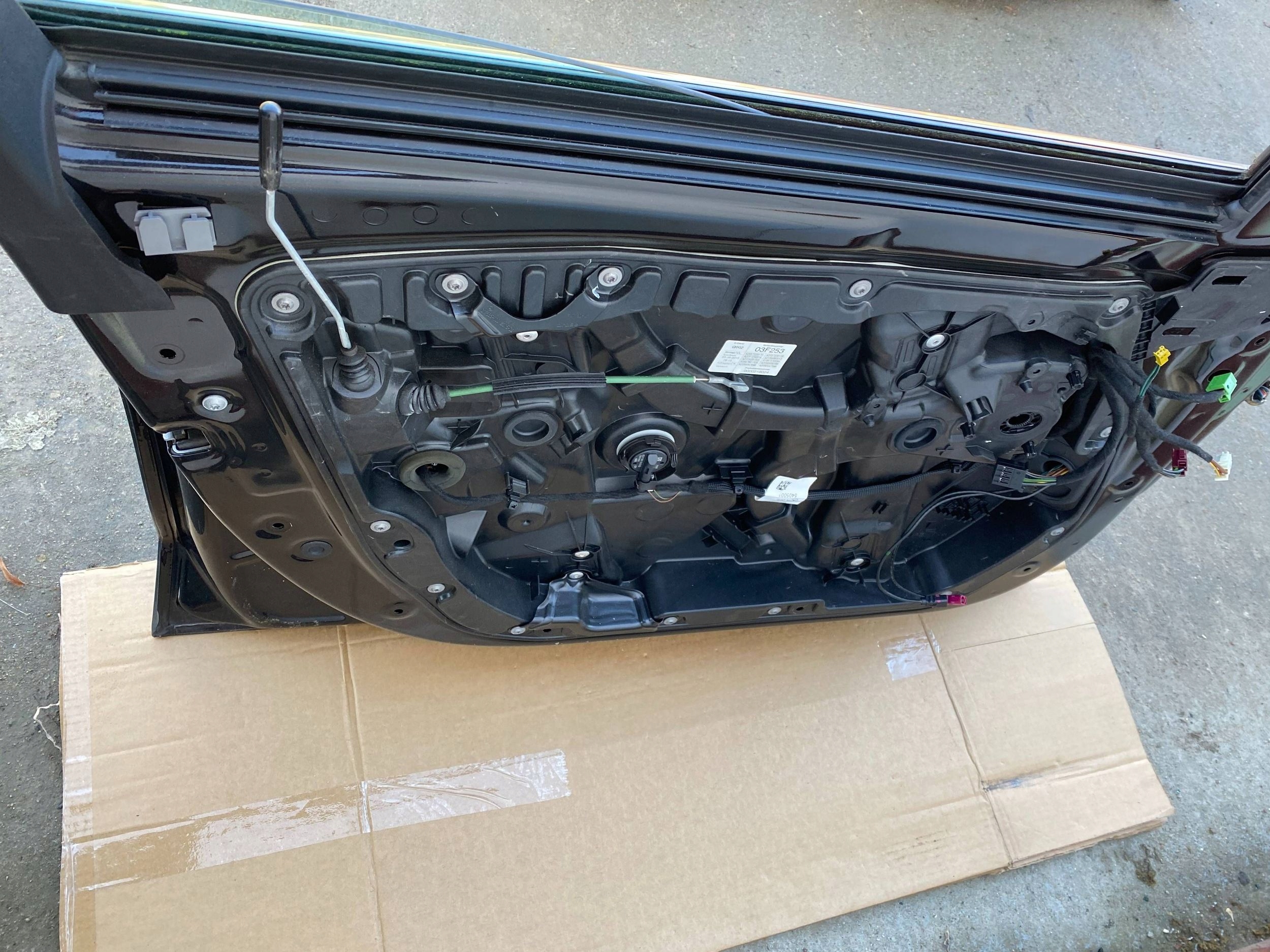 MERCEDES C W205 complete door left front front 040 black
