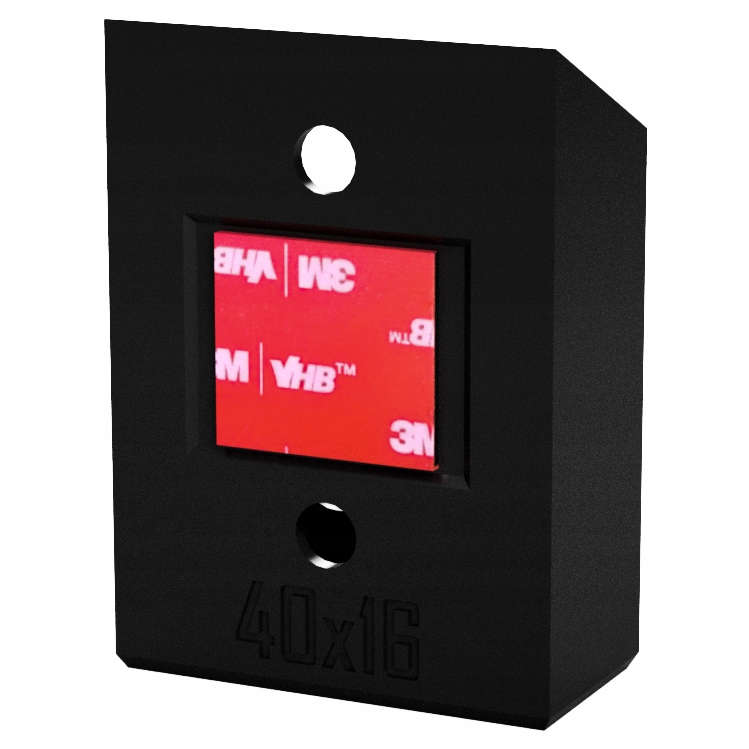 Uchwyt NA ŚCIANĘ do pilota pojemnik SAMOPRZYLEPNY Kod producenta PRINTZ-UNP40X16B