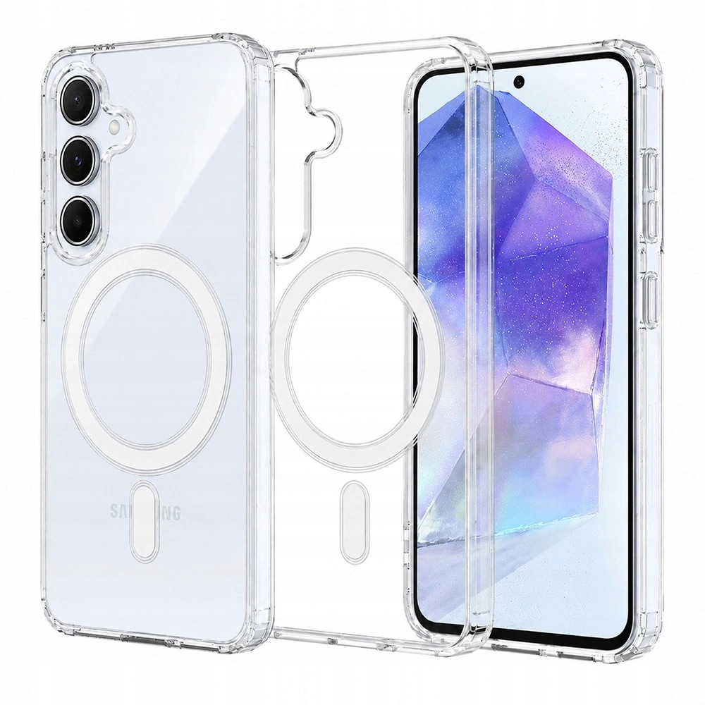 Techsuit MagSafe Pro – etui do Samsung Galaxy A55 5G – przezroczyste