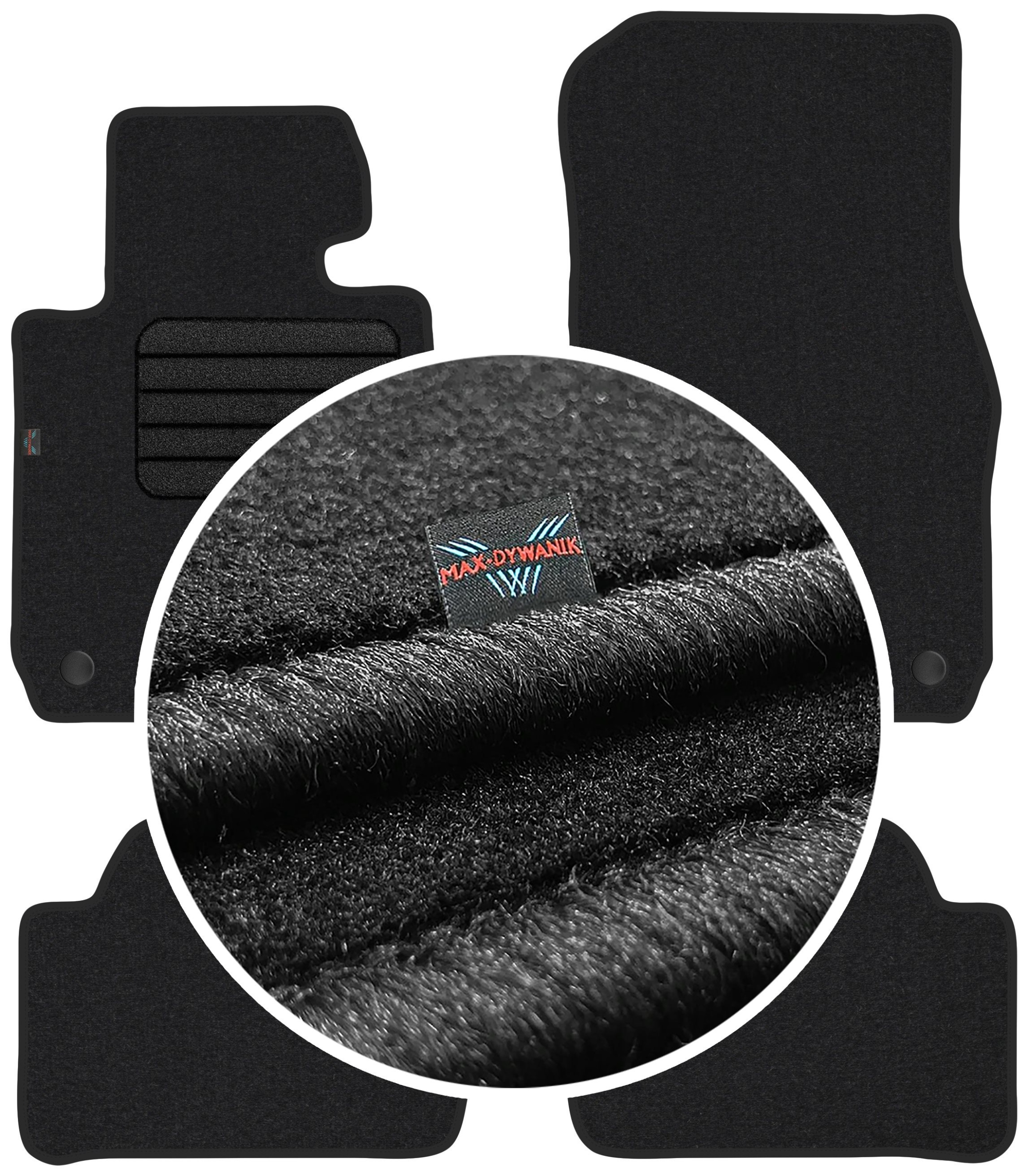 Bmw 1 F20 2011-2019 Velurové autokoberce Koberce do auta