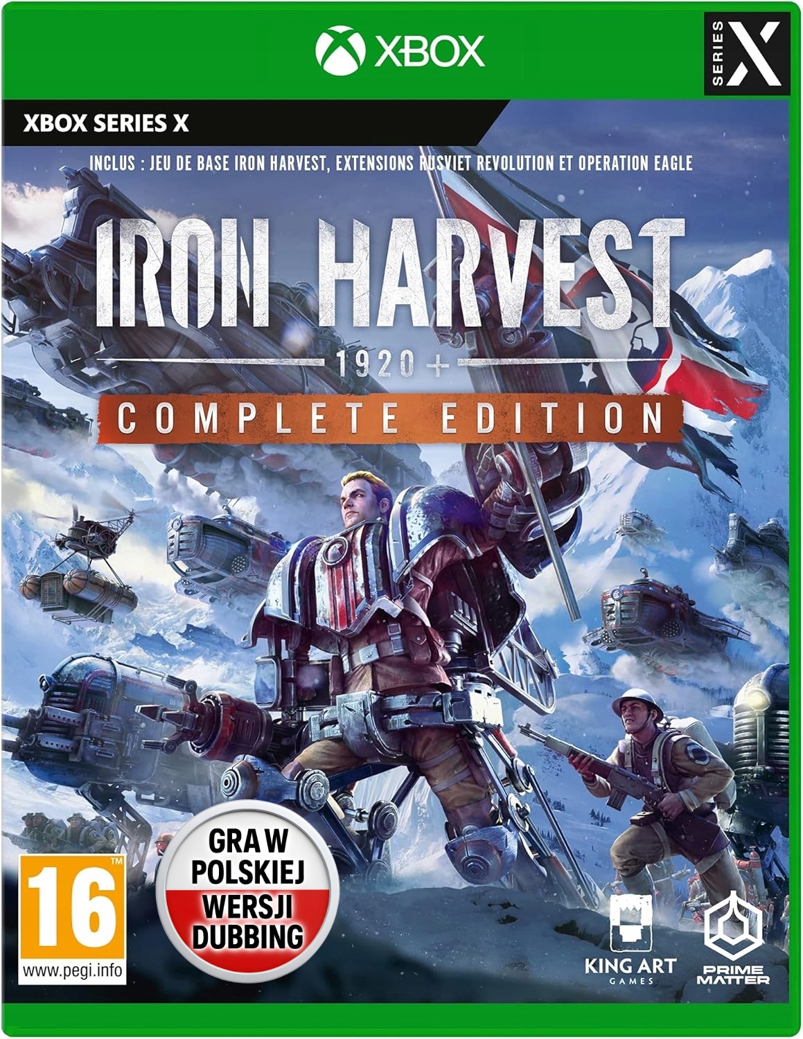 IRON HARVEST 1920 COMPLETE EDITION - DUBBING PL - XBOX SERIES X - PŁYTA