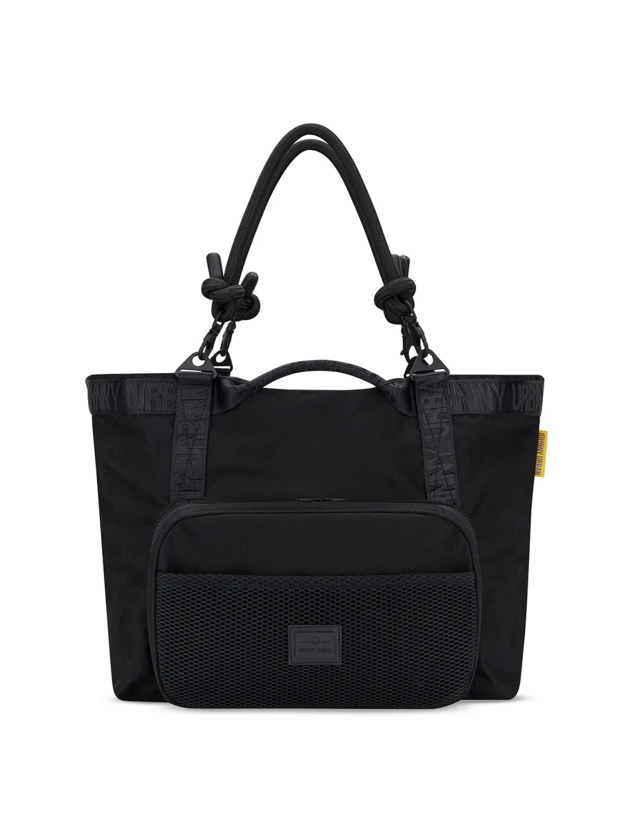 Kabelka shopper Johnny Urban Cassie černá 19 l skládací, voděodolná
